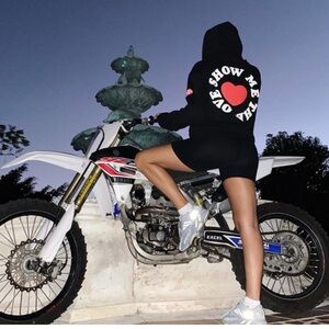 Black Talentless Show Me The Love Hoodie